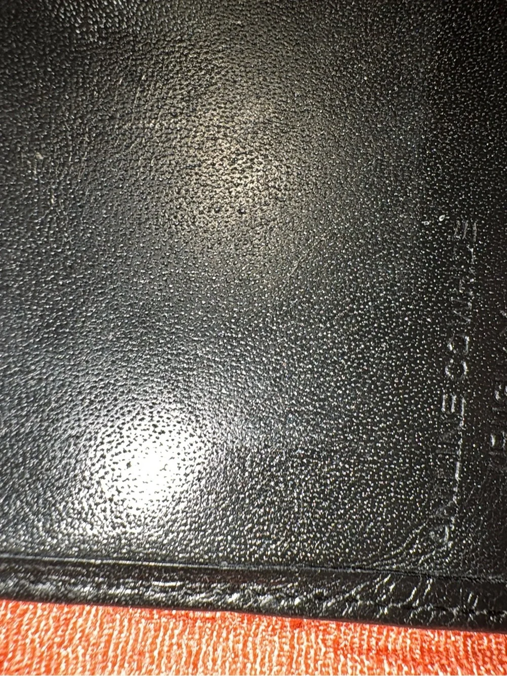 Yves Saint Laurent Black Leather Bi-Fold Wallet